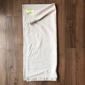 Lululemon vinyasa scarf Grey Terry cloth